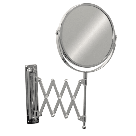 "Harmonica" wand cosmetica spiegel | Chroom | 170 mm